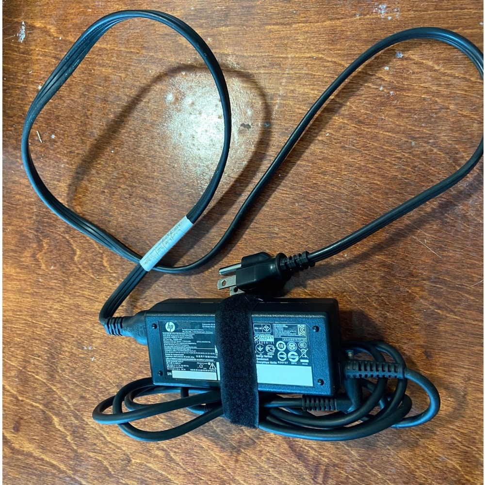 HP Laptop AC Adapter Charger 65W 19.5V 3.33A 710412-001 Blue Tip OS